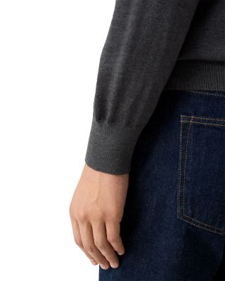Merino Quarter Zip Knit Sweater