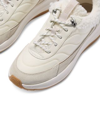 Women's F-Mode Flow Shearling Mix Sneakers