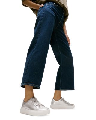 Women's RTG Metallic Leather Sneakers