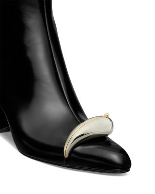 Women's Pierced XL Ankle Boots