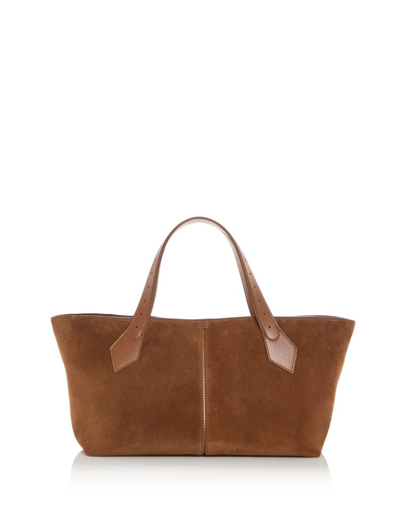 Proenza Schouler East West Chelsea Suede Tote in Saddle Suede