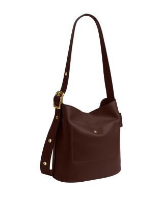 Bleecker Leather Bucket Bag