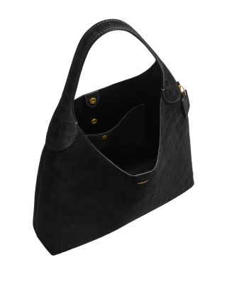 Brooklyn Croc Embossed Leather Shoulder Bag 39