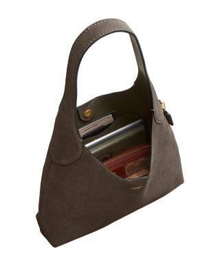 Brooklyn 28 Suede Shoulder Bag
