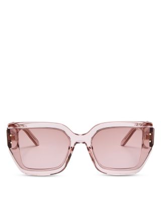 DiorMidnight S1I Square Sunglasses, 43mm