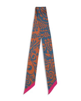 Park Paisley Silk Ribbon Scarf