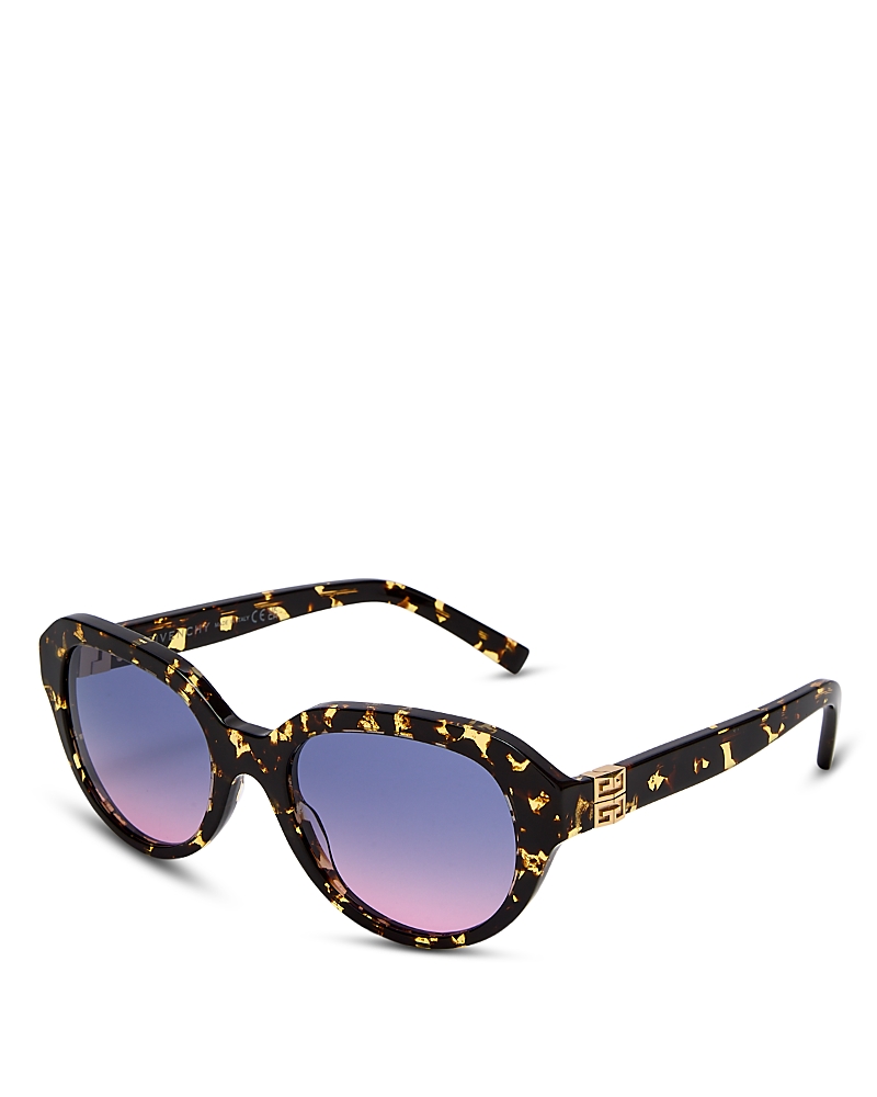 Givenchy Round Sunglasses, 53mm In Brown
