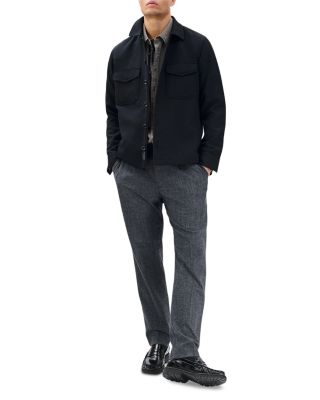 Hyde Italian Wool Blend Shirt Jacket