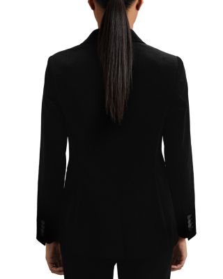 Myrtle Single Breasted Velvet Jacket