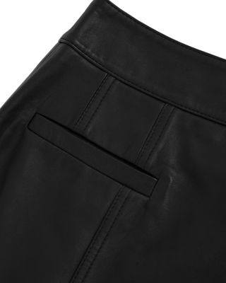 Leather Mini Skirt