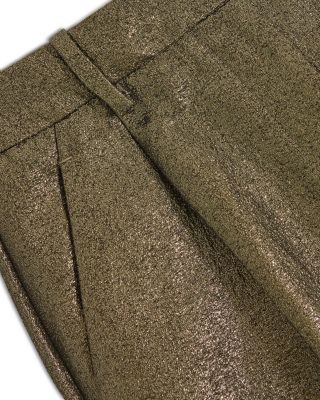 Petites Sparkle Tapered Pants