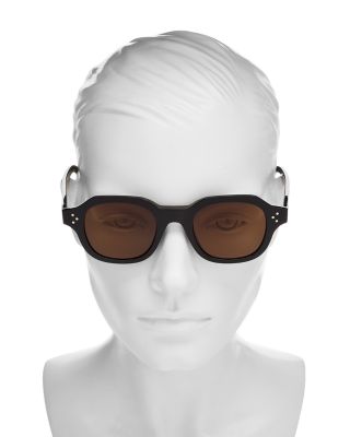 3 Dots Square Sunglasses, 48mm