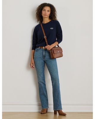 Embroidered Cashmere Crewneck Sweater