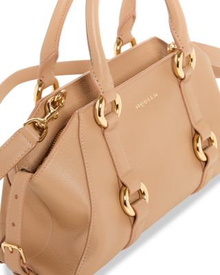 Farringdon Small Leather Top Handle Bag