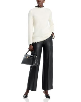 Cashmere Funnel Neck Sweater