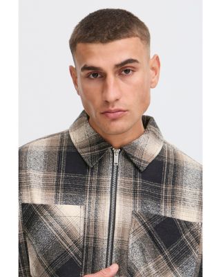 Rikki Plaid Zip Shirt