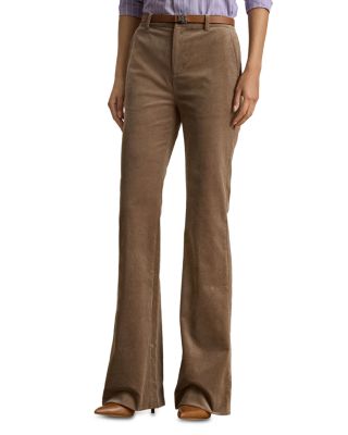 High Rise Corduroy Flare Pants