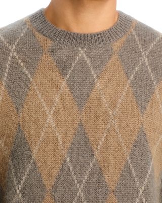 Argyle Crewneck Sweater
