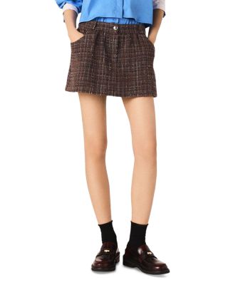 Tweed Sequin Shorts