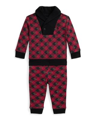 Boys' Ice Skate Cotton Pullover & Pant Set - Baby