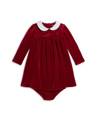Girls&#39; Velour Dress &amp; Bloomer - Baby