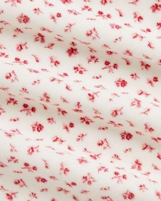 Girls' Floral Velour Footed Coverall - Baby