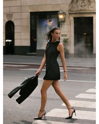 Harry Suiting Double Breasted Mini Dress