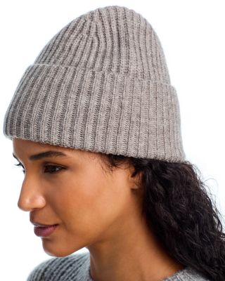 Solid Rib Knit Cuff Hat - Exclusive