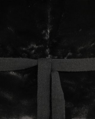 Shawl Collar Faux Fur Vest