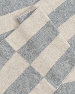 Split Stripe Wool Scarf