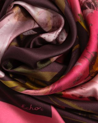 Cosmos Silk Square Scarf