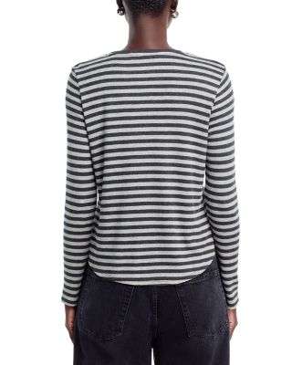 Striped Crewneck Tee