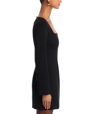 Whisper Sweetheart Neck Mini Dress