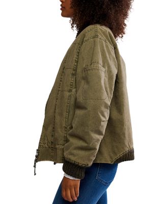 Jax Washed Bomber Jacket