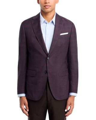Hutson Tonal Plaid Slim Fit Sport Coat