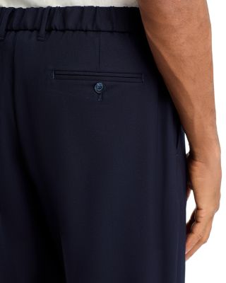Performance Wool Drawstring Trousers with Elasticated Waistband