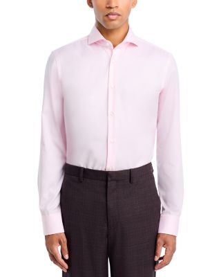 Spread Collar Regular Fit Dress Shirt