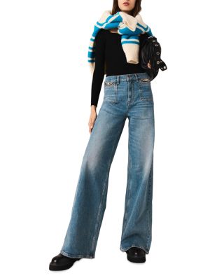 High Rise Jeans in Blue