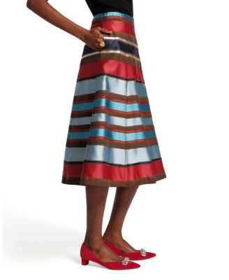 Mercer Striped Maxi Skirt