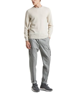 Crewneck Wool and Cashmere Sweater