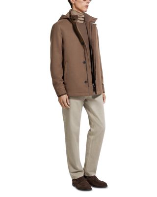 Wool & Cashmere M&eacute;lange Jacket