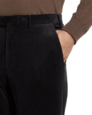 Corduroy Slim Fit Suit Pants