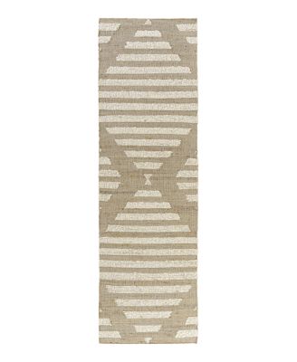LR Home Geoblend GEOBL-82517 Runner Area Rug, 2'6" x 8'