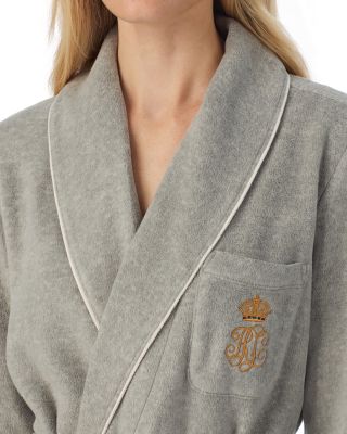 Long Shawl Collar Long Robe