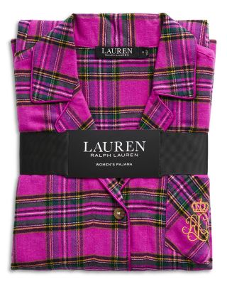 Long Sleeve Notch Collar Pajama Set