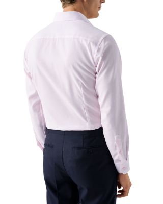 Slim Fit Textured Dress Shirt
