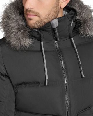 Lithgow Bomber Jacket with Removable Hood