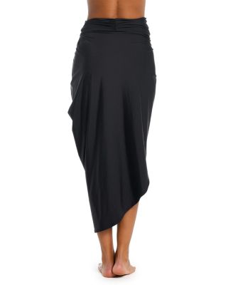 Solid Convertible Faux Wrap