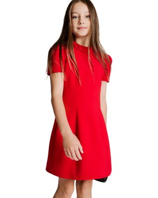 Girls&#39; Cutout Back Bow Dress - Big Kid