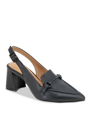 Women's Dawson Leather Slingback Pumps